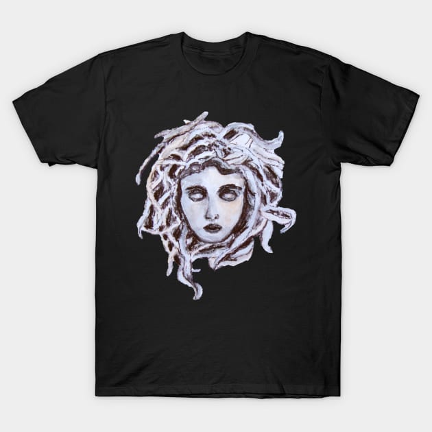 Medusa Gorgon T-Shirt by Kuhtina